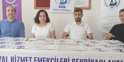 SES Antalya Şubesi'nden kuruluş yıldönümü açıklaması