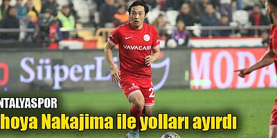 Antalyaspor Shoya Nakajima ile yolları ayırdı