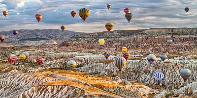 Sıcak hava balonları dünyaya açıldı