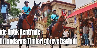 Side Antik Kenti’nde Atlı Jandarma Timleri göreve başladı