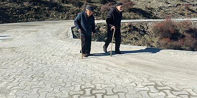 Sidre Mahallesi Küme Evler bölgesindeki yollara kilit taş döşendi