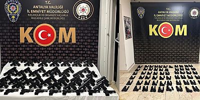 Silah kaçakçıları ile mücadele devam ediyor