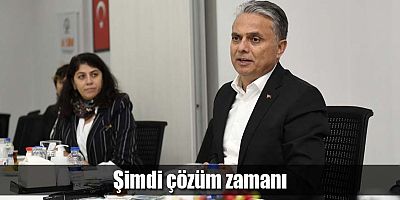 Şimdi çözüm zamanı
