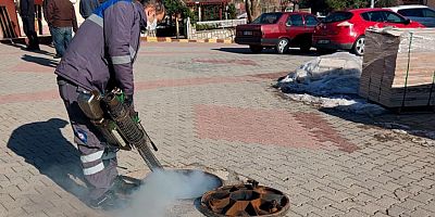 Sinekle mücadele kar kış demeden aralıksız sürüyor