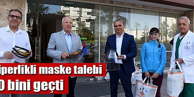 Siperlikli maske talebi 10 bini geçti