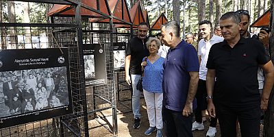 Siyah Beyaz Fotoğraf Sergisi Gedevet Yaylası'nda açıldı