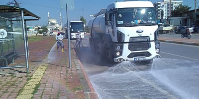 Sokağa çıkma yasağında onlar daha temiz bir Kepez için çalıştı