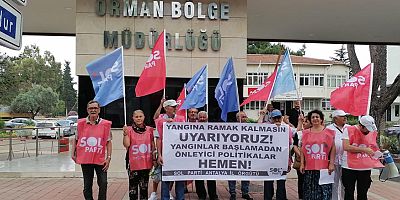 SOL Parti Antalya İl Örgütü: Yangına ramak kalmasın