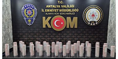 Son bir haftada 2 bin 520 adet kaçak makaron ele geçirildi