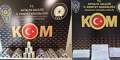 Son bir haftada 22 bin 592 paket sigara ele geçirildi