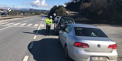 Son bir haftada 33 bin 748 araç ve sürücüsü denetlendi