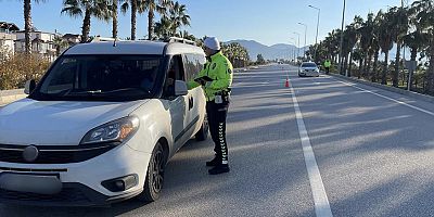 Son  bir haftada 38 bin 370 araç ve sürücüsü denetlendi