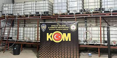 Son bir haftada 50 şişe kaçak içki ele geçirildi