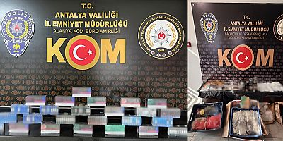 Son bir haftada 53 bin 250 adet makaron ele geçirildi