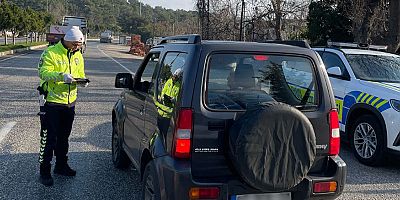 Son bir haftada 55 bin 854 araç ve sürücüsü denetlendi