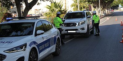 Son bir haftada 68 bin 330 araç denetlendi