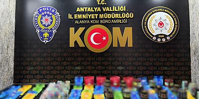 Son bir haftada 9 bin 180 adet makaron ele geçirildi