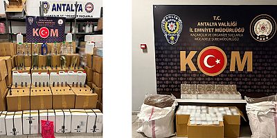 Son bir haftada bin 938 litre içki ele geçirildi