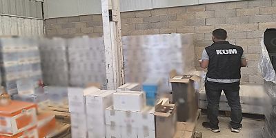 Son bir haftada kaçak 4 bin 301 şişe içki ele geçirildi