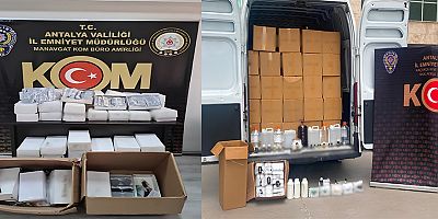 Son bir haftada kaçak 5 bin adet makaron ele geçirildi