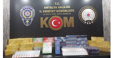 Son iki haftada 748 bin 900 adet kaçak makaron ele geçirildi