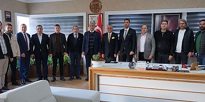 Sönmez’den Başkan Topaloğlu’na ziyaret 