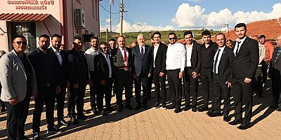 Sorkuncak Köyü’nde Başkan Başdeğirmen’e yoğun ilgi 