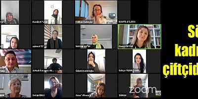 Söz kadın çiftçide...