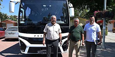 Sporcular artık müsabakalara yeni otobüsle gidecek
