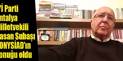 Subaşı, KONYSİAD'ın konuğu oldu