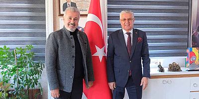 Şükrü Sözen’den Başkan Topaloğlu’na ziyaret 