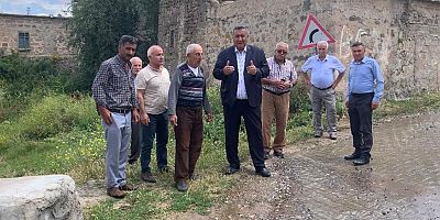 Sulama göletinden sızan sular