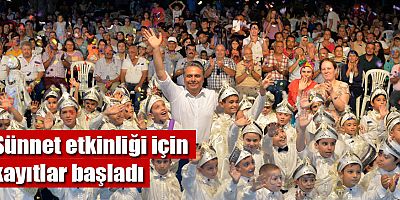 Sünnet etkinliği için kayıtlar başladı