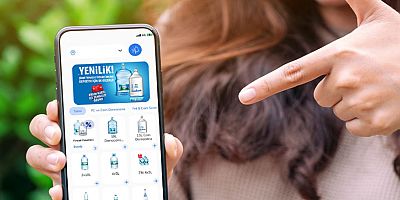 Suyu mobilden içmeyi sevdik!