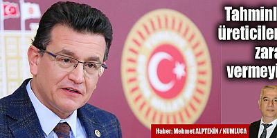Tahminle, üreticilere zarar vermeyin