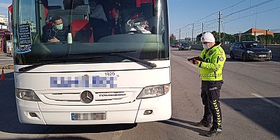 Tarifesiz yolcu taşıması denetime takıldı