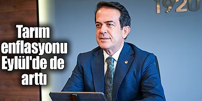 Tarım enflasyonu Eylül'de de arttı