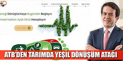 Tarım karbon ayak izinde Türkiye'de ilk...
