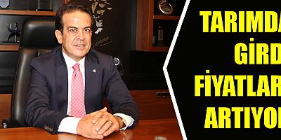 Tarımda girdi fiyatları artıyor