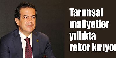 Tarımsal maliyetler yıllıkta rekor kırıyor