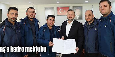 Taş’a kadro mektubu