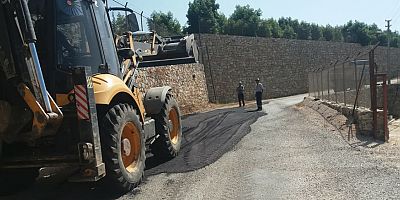 Taşatan grup yolunda bakım-onarım çalışması