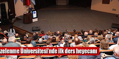 Tazelenme Üniversitesi’nde ilk ders heyecanı