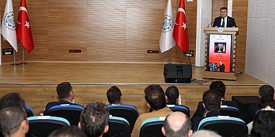 TDK Başkanı Prof. Dr. Mert, ALKÜ'de ortak alfabeyi anlattı