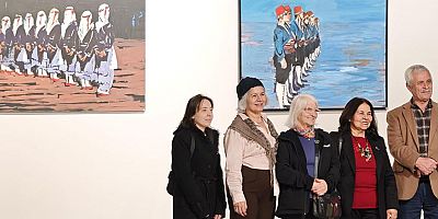 Teke Zeybekleri Resim Sergisi Kepez’de sanatseverlerle buluştu