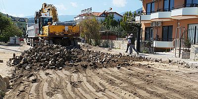 Tekirova’da altyapı çalışmaları