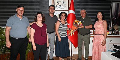 Tekirova Halit Narin İlköğretim Okulu’ndan Başkan Topaloğlu’na Ziyaret