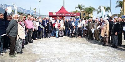 Tekirova halkı 37 yıl sonra tapularına kavuştu