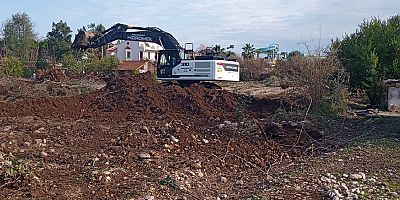 Tekirova Mahallesi’nde imar yolları açılmaya devam ediyor 