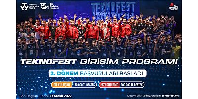 TEKNOFEST Girişim Programı 2. Dönem Başvuruları Başladı